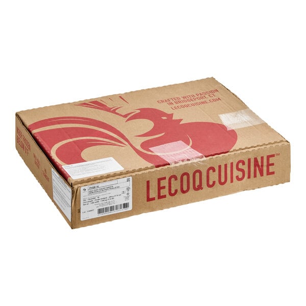 LeCoq Cuisine Puff Pastry Dough Half Sheet 8" x 8" - 16/Case