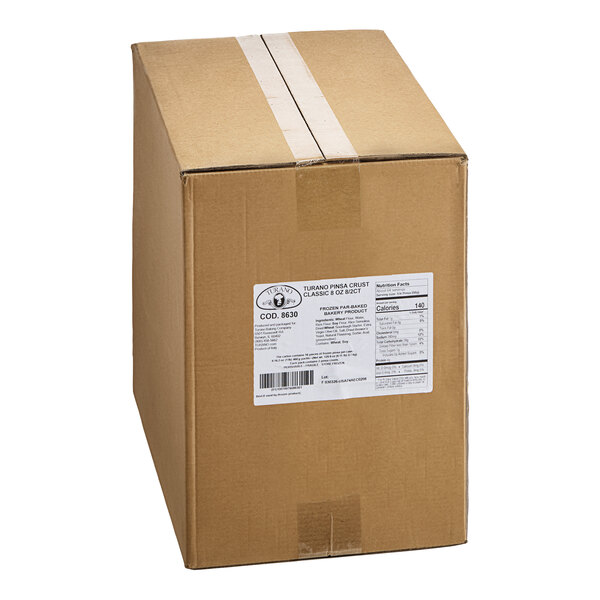 Turano Italian Pinsa Crust 12" x 8" - 16/Case