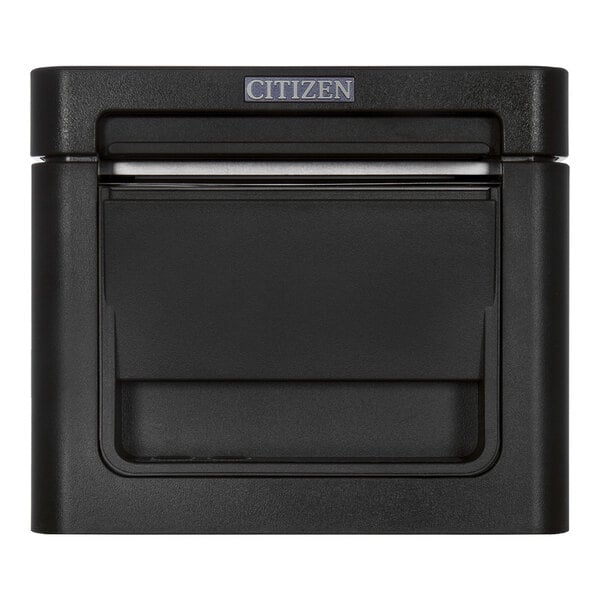 A black rectangular electronic device with a front slot and the label 'CITIZEN' on top.