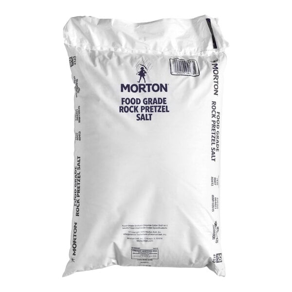 Morton White Pretzel Coarse Salt 50 lb.