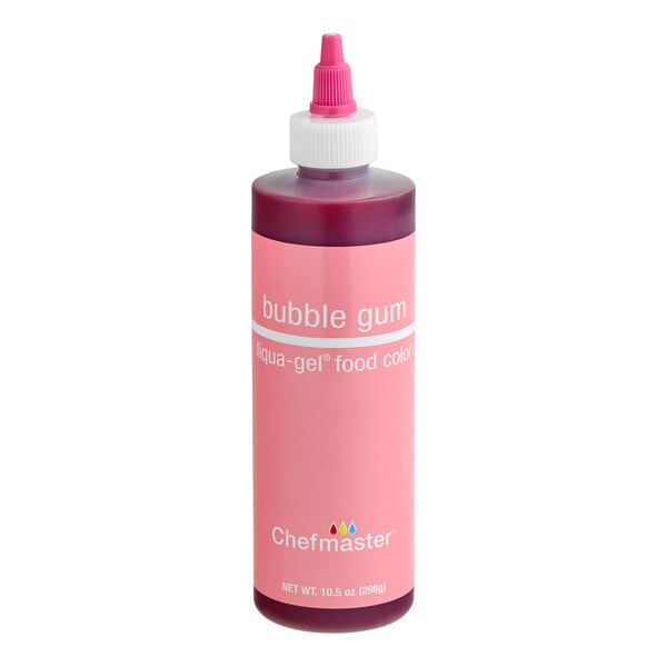 Chefmaster Bubble Gum Liqua-Gel Food Coloring 10.5 oz.