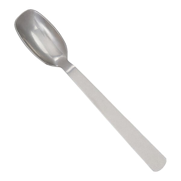 American Metalcraft 9 3/8" Smooth Vintage Stainless Steel Solid Salad / Serving Spoon SVSA10 - 6/Case