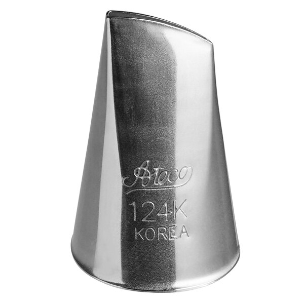 Ateco 124 Stainless Steel Korean Flower Piping Tip - 10/Case