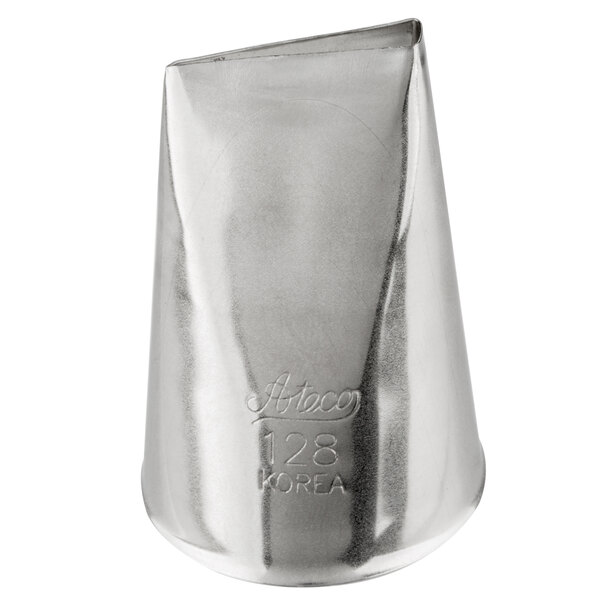 Ateco 128 Stainless Steel Rose Leaf Piping Tip - 10/Case