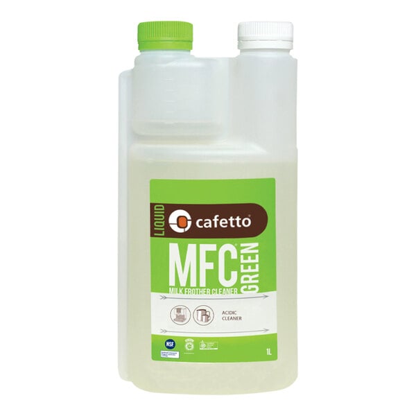 Cafetto MFC Green E27885 1 Liter Liquid Milk Frother Cleaner