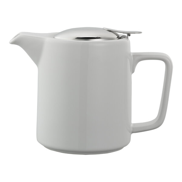 Service Ideas 16 oz. Washington White Ceramic Teapot TPCW16WH