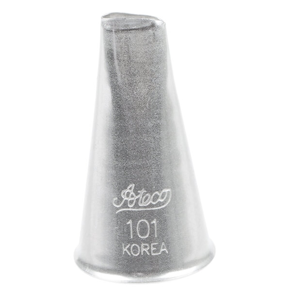Ateco 101 Stainless Steel Rose Piping Tip - 10/Case