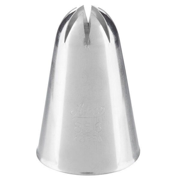 Ateco 856 Stainless Steel Closed Star Piping Tip - 10/Case