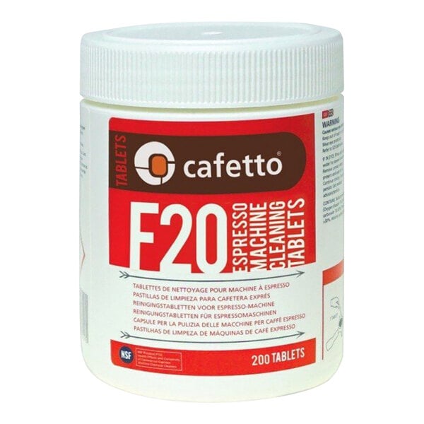 Cafetto F20 E29777 200-Count Espresso Machine Cleaning Tablets