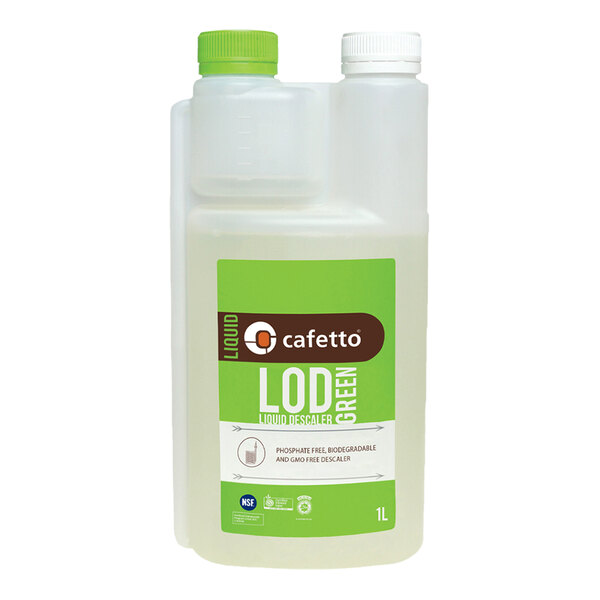 Cafetto LOD Green E25482 1 Liter Organic Liquid Descaler