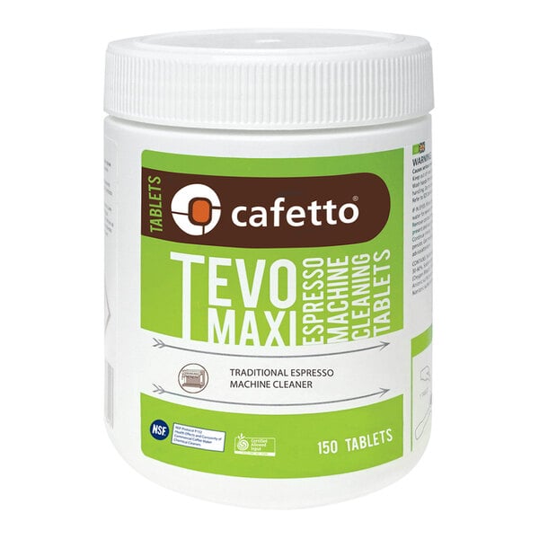 Cafetto TEVO MAXI E27852 150-Count Espresso Machine Cleaning Tablets