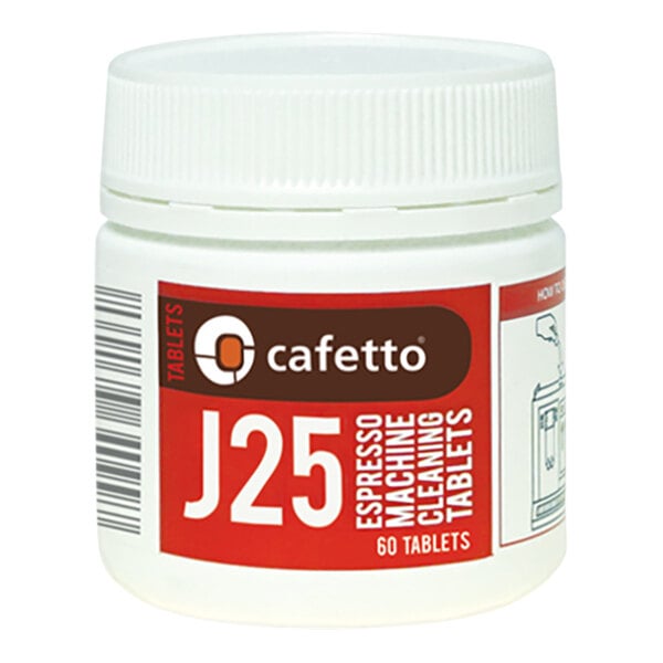 Cafetto J25 E11053 60-Count Espresso Machine Cleaning Tablets