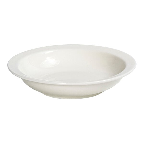 Front of the House Catalyst Healthcare 4 oz. European White Fruit Bowl - 12/Case