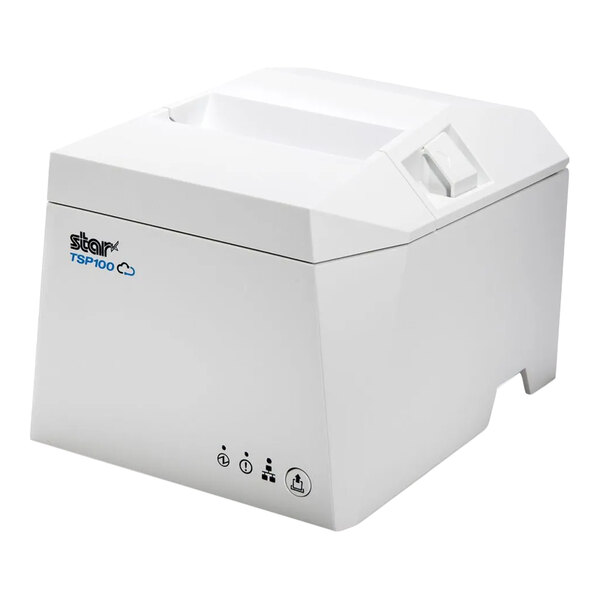 Star Micronics TSP143IV-UE White POS Thermal Receipt Printer with USB and LAN 39473110
