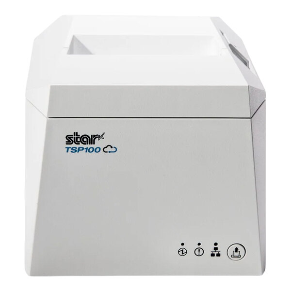 Star Micronics TSP143IV-UE White POS Thermal Receipt Printer with USB and LAN 39473110