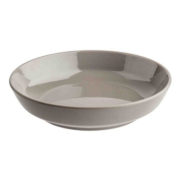 TableCraft Flynn Collection 24 oz. Mocha Melamine Serving Bowl - 12/Case