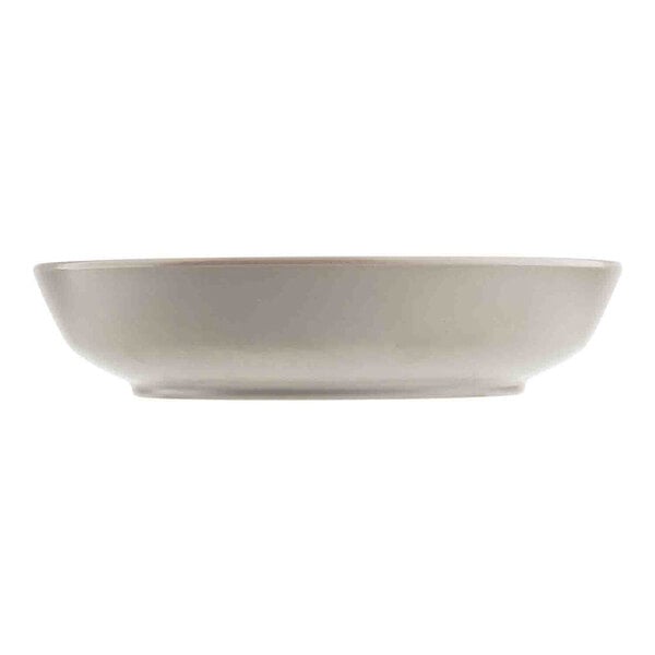 TableCraft Flynn Collection 24 oz. Mocha Melamine Serving Bowl - 12/Case
