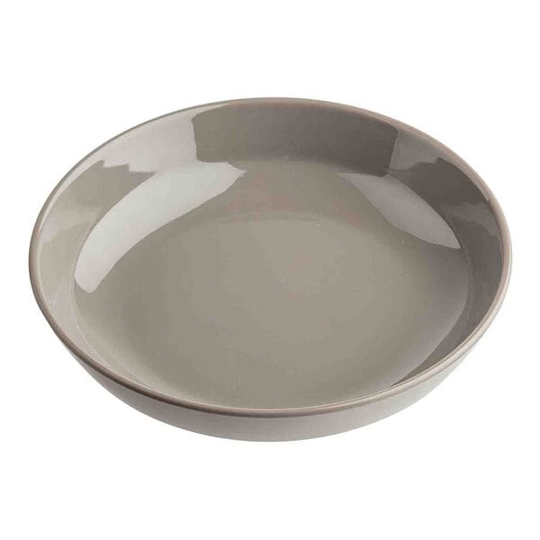 TableCraft Flynn Collection 24 oz. Mocha Melamine Serving Bowl - 12/Case