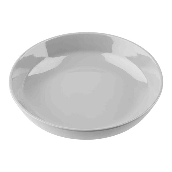 TableCraft Flynn Collection 48 oz. Dove Melamine Serving Bowl - 12/Case