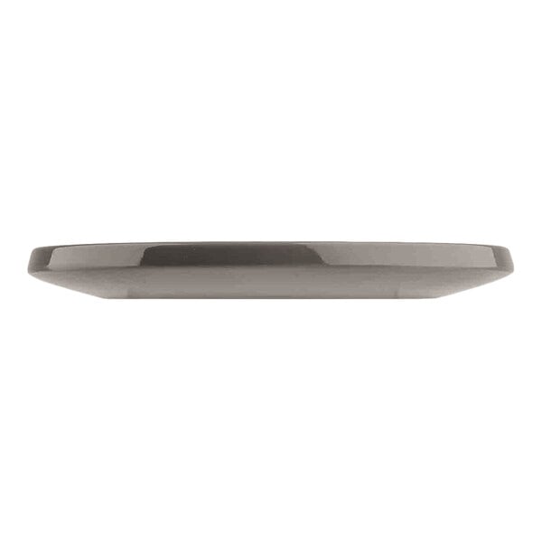 TableCraft Flynn Collection 7 1/2" Mocha Melamine Serving Plate - 12/Case
