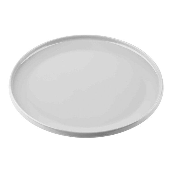 TableCraft Flynn Collection 11" Dove Melamine Serving Plate - 12/Case