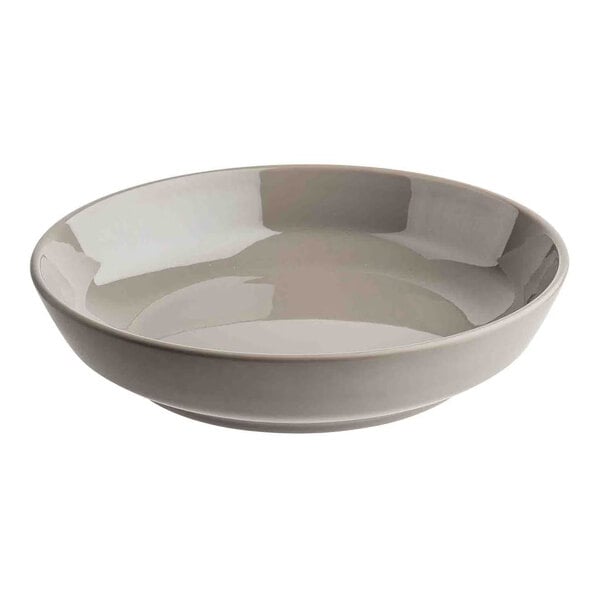 TableCraft Flynn Collection 48 oz. Mocha Melamine Serving Bowl - 12/Case
