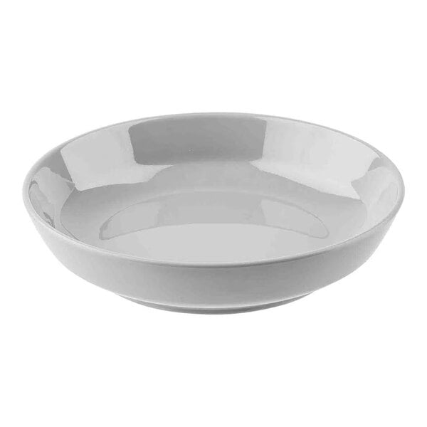TableCraft Flynn Collection 24 oz. Dove Melamine Serving Bowl - 12/Case