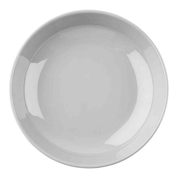 TableCraft Flynn Collection 24 oz. Dove Melamine Serving Bowl - 12/Case