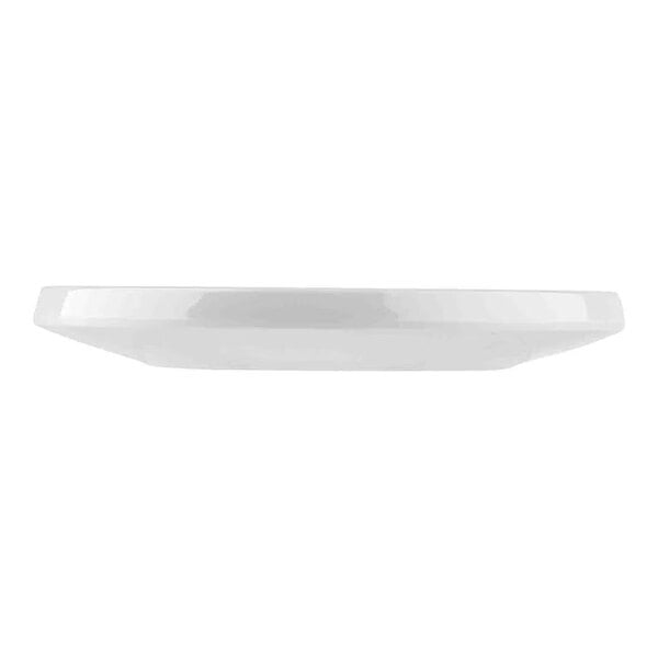 TableCraft Flynn Collection 11" White Melamine Serving Plate - 12/Case