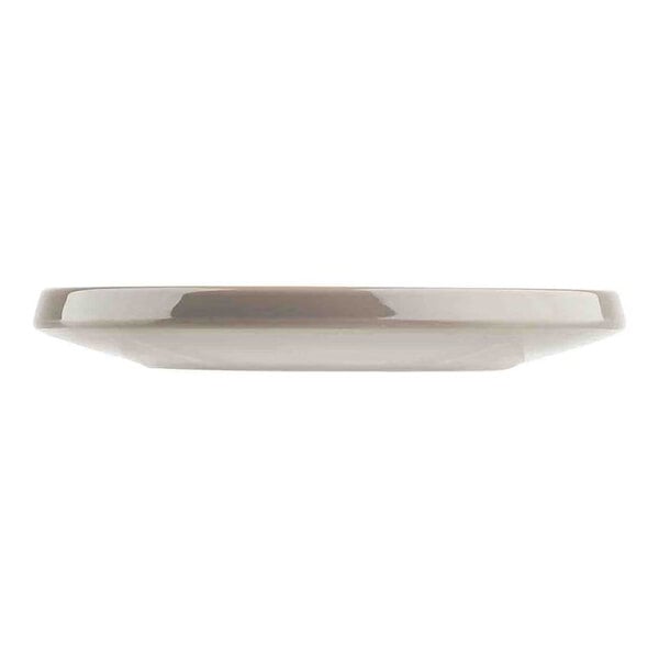 TableCraft Flynn Collection 6" Mocha Melamine Serving Plate - 12/Case