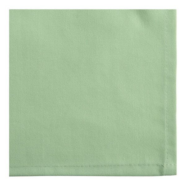 Oxford 20" x 20" Sea Foam 100% Spun Polyester Cloth Napkin - 144/Case