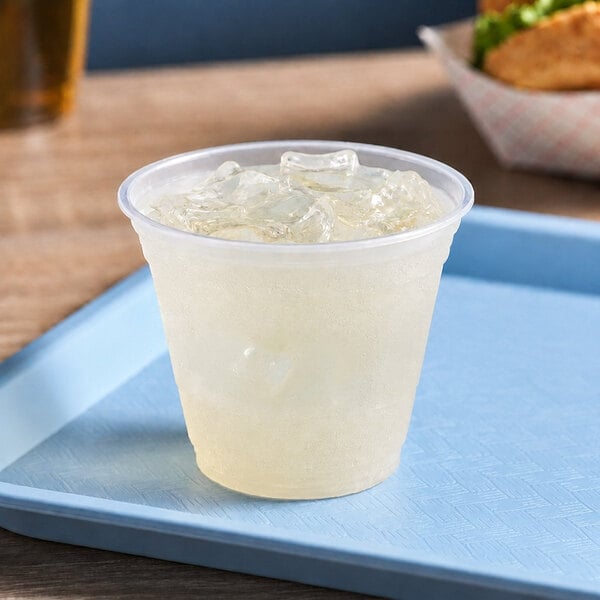 StrawFish 9 oz. Translucent Squat Cold Cup - 760/Case