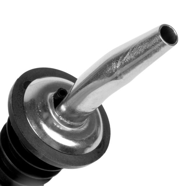 TableCraft Chrome-Plated Oil and Vinegar Bottle Pourer - 60/Case