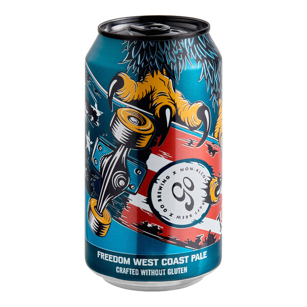 Go Brewing Freedom Non-Alcoholic Gluten-Free Pale Ale 12 fl. oz. - 24/Case