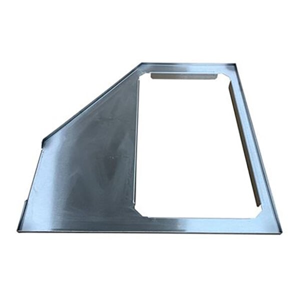 AyrKing B235LH Stainless Steel Left-Side Batter Drip Guard with Full-Size Opening for Select BBSU and BBSUL