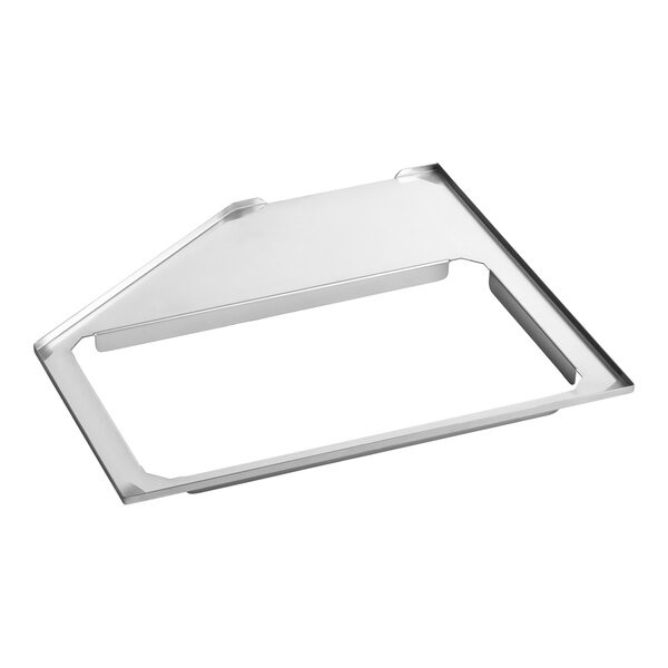 AyrKing B235LH Stainless Steel Left-Side Batter Drip Guard with Full-Size Opening for Select BBSU and BBSUL