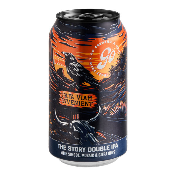 Go Brewing The Story Non-Alcoholic Double IPA 12 fl. oz. - 24/Case