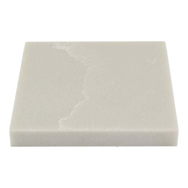 Art Marble Furniture 4" x 4" Nebula Gray Quartz Outdoor Table Top - Sample