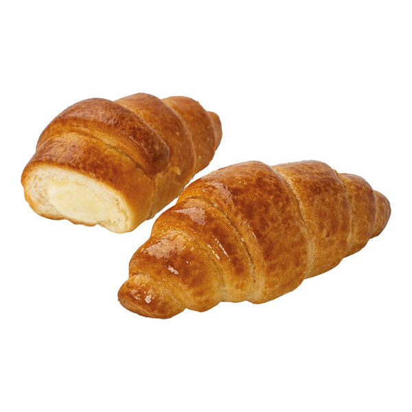 Le Chic Epicier Ready-to-Bake Emmental Cheese Croissant Bite 0.56 oz. - 72/Case