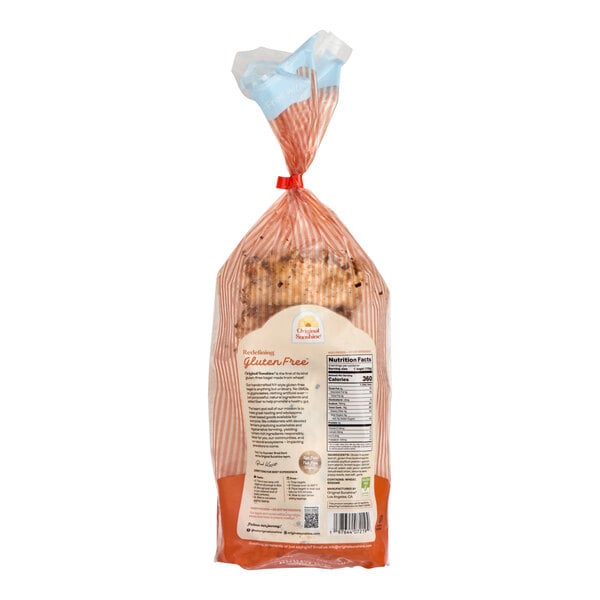 Original Sunshine Gluten-Free Everything Bagel 4.6 oz. - 24/Case