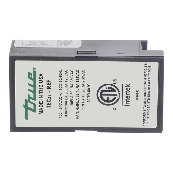 True Refrigeration 834327 Temperature Control