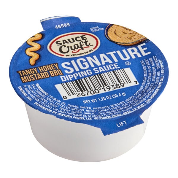 Sauce Craft Signature Sauce Cup 1.25 oz. - 64/Case