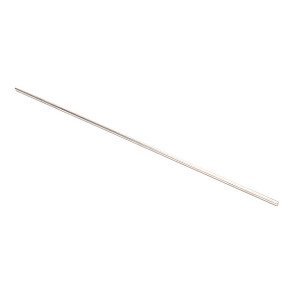 A long, thin metallic rod with a smooth surface, shown against a white background.