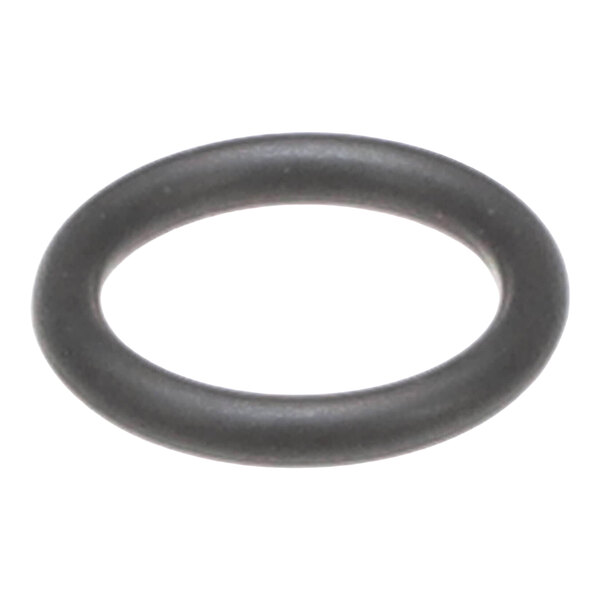A black, circular rubber-like ring with a smooth surface, shown against a white background.