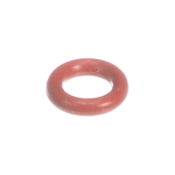A small, reddish-brown rubber-like O-ring with a circular shape.