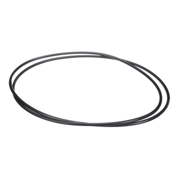 A thin, black circular ring with a smooth surface, shown against a white background.