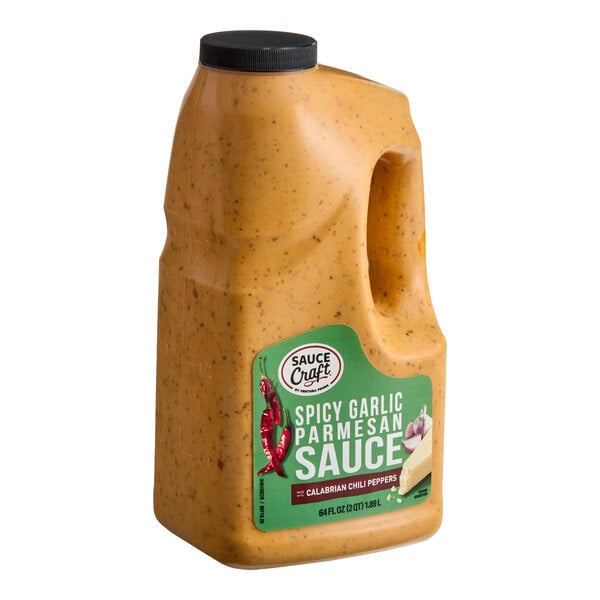 Sauce Craft Spicy Garlic Parmesan Sauce 0.5 Gallon