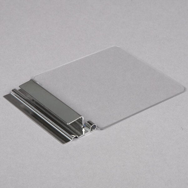 Cal-Mil Solid Plastic Lid with Stainless Steel Hinge - 3/Case