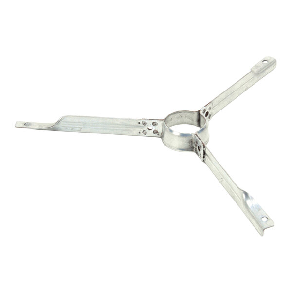 A three-armed metal bracket with a circular center and mounting holes at the ends of each arm.