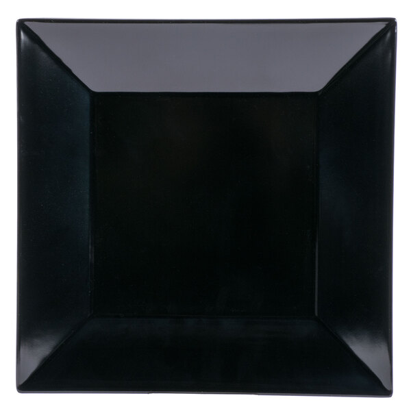 A black square plate with a square edge.